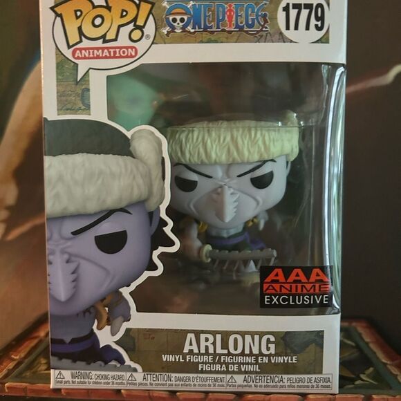 Funko AAA Anime Exclusive Arlong Figure - White and Purple 1779 - Picture 10 of 12